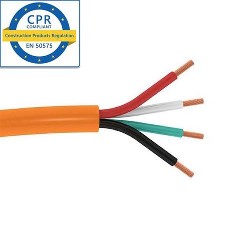 SCP 16/4 SPEAKER CABLE OFC DCA RATED ORANGE JACKET 152M