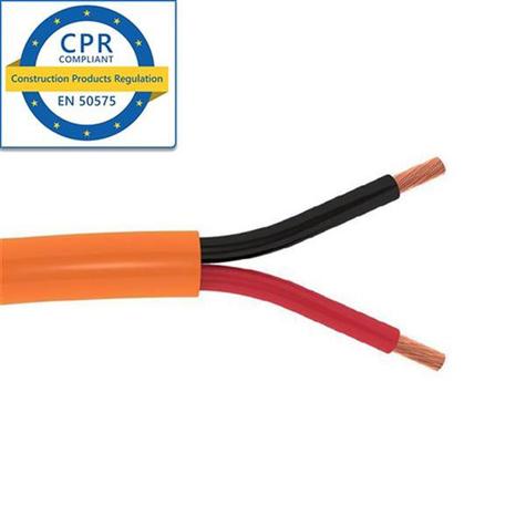 SCP 14/2 SPEAKER CABLE OFC LSZH DCA RATED ORANGE JACKET 152M