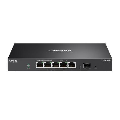 TP-Link ES206XPP-M2 Omada 5-Port 2.5G and 1-Port 10G Easy Managed Switch with 4-Port PoE++ *120W*