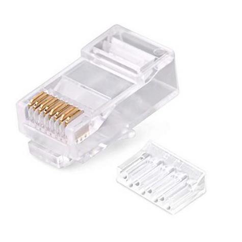 RJ45 Plug – For solid/stranded wire (pack of 10)
