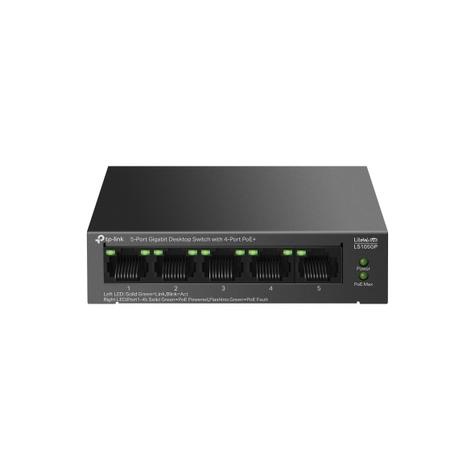 TP-Link LS105GP LiteWave 5-Port Desktop Gigabit Switch 4-Port PoE+