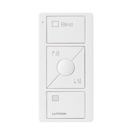 Lutron Pico Controller Blind 3 Button with Raise & Lower Matte Black - Arctic White
