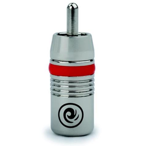 Planet Waves RCA Male connector - brushed chrome