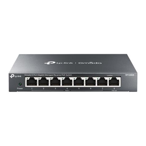 TP-Link RP108GE 8-Port Gigabit Managed Reverse PoE Switch