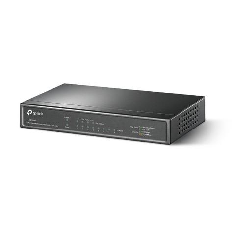 TP-Link SG1008P 8-Port Gigabit Desktop PoE Switch with 4-Port PoE+ *64W*