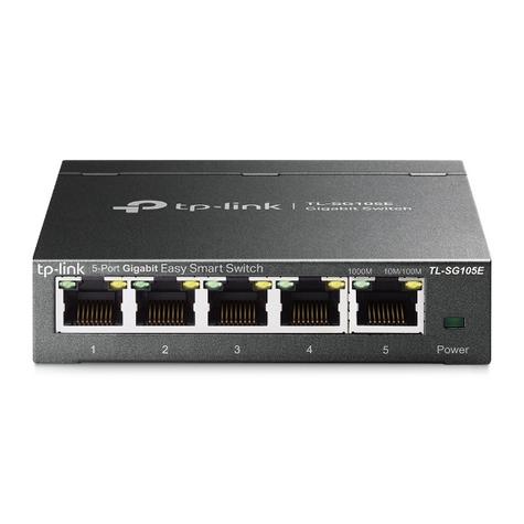 TP-Link SG105E 5-Port Gigabit Easy Smart Switch