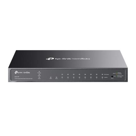 TP-Link SG2210P Omada 10-Port Gigabit Smart Switch with 8-Port PoE+ *61W*