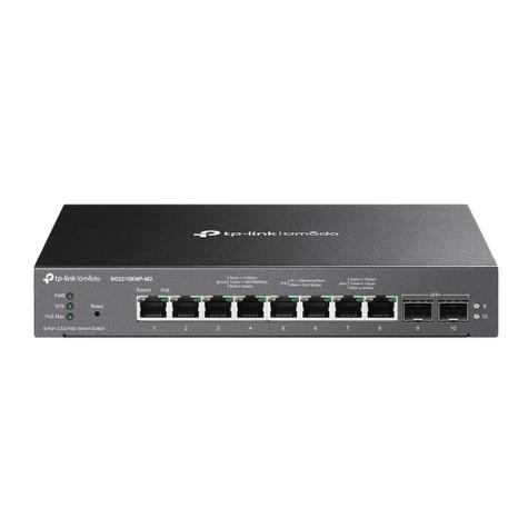 TP-Link SG2210XMP-M2 Omada 8-Port 2.5G & 2-Port SFP+ Smart Switch with 8-Port PoE+ *160W*