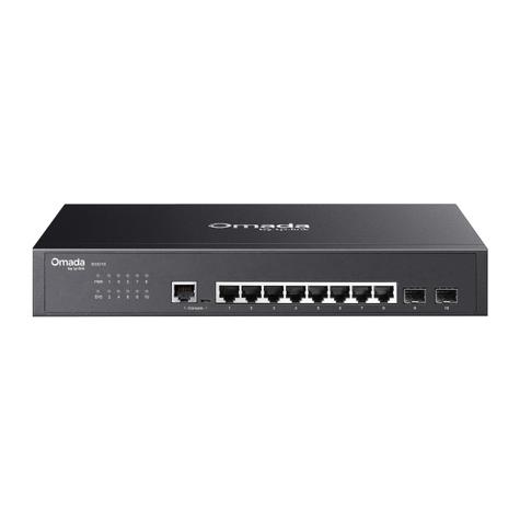 TP-Link SG3210 Omada 8-Port Gigabit L2+ Managed Switch with 2 SFP Slots