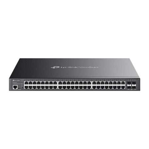 TP-Link SG3452XMPP Omada 48-Port Gigabit & 4-Port 10GE SFP+ L2+ Managed Switch with 40-Port PoE+ & 8-Port PoE++