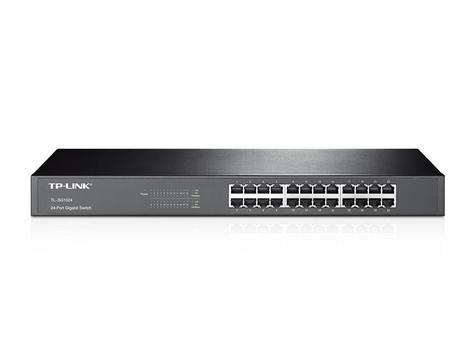 TL-SG1024 24 Gigabit Switch, 19-inch rack-mount