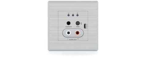 Dante&reg; Bluetooth Audio Encoder Wallplate - Various colours
