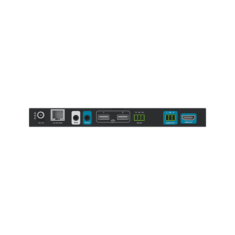 Netvio JPEG2000 1Gb 4K/60 HDR decoder | 1080p preview, IR, RS-232, CEC, USB2.0 KVM, video wall, enterprise security.