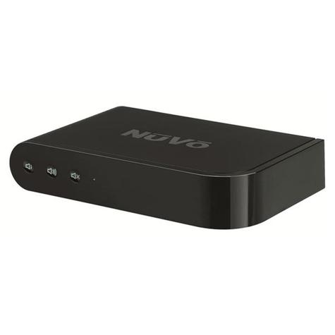 Nuvo single zone network audio player / amplifier, 40W