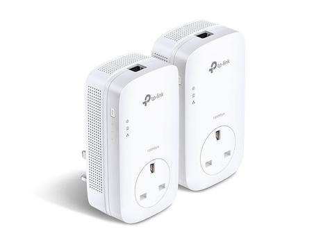 TL-PA8010P Kit AV1300Â Passthrough Powerline Kit