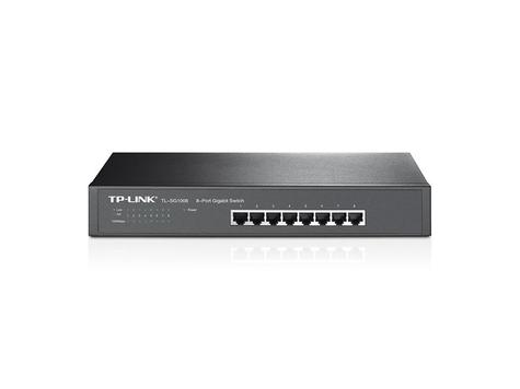 TL-SG1008MP 8-Port Gigabit Desktop/Rackmount Switch with 8-Port PoE+