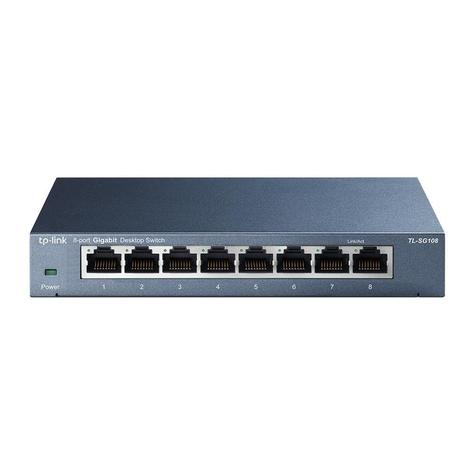 TL-SG108 8 port Steel Gigabit Switch