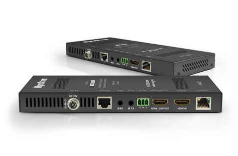 WyreStorm 4K UHD HDCP2.2 HDBT 5-Play Extender Set with PoH, Ethernet, IR/RS232 (4K:70m/1080p:100m)