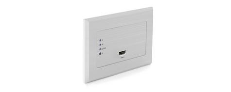 HDMI Wallplate Transmitter - Various colours