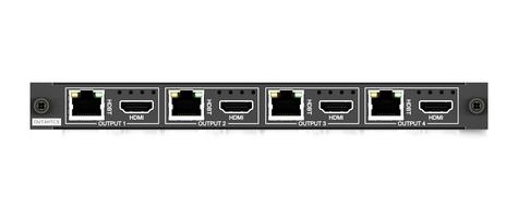 4-Way Simultaneous HDBaseT / HDMI Output Board (4K to 70m)
