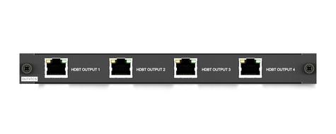 4-Way HDBaseT Output Board (4K to 70m)