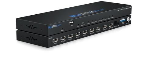 8-Way 4K HDMI 2.0 Splitter (Smart Scaling)