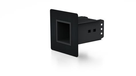Single Euro Module Table Top Grommet