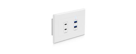 USB 3.2 Gen1 HDBaseT Extender Wall Plate (Device)