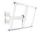 THIN Series Ultra thin LED wall mount turn double arm