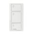 Lutron Pico Controller Light 3 Button Matte Black - Arctic White