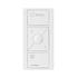 Lutron Pico Controller Shade (Text) 3 Button with Raise & Lower Matte Black - Arctic White