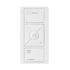 Lutron Pico Controller Horizontal Sheer 3 Button with Raise & Lower Matte Black - Arctic White