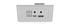 HDMI Wallplate HDBaseT&trade; Receiver - Various colours
