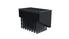 Universal 19'' 6U Rack Shelf Unit (8 sliding vertical shelves)
